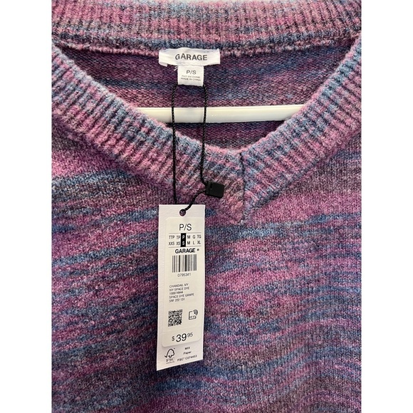 Garage  Crop Sweater - Picture 4 of 4